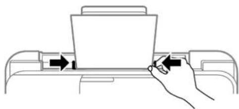 EPSON EcoTank ET2821 - Chargement de papier dans le chargeur d'alimentation papier à l'arrière - 3