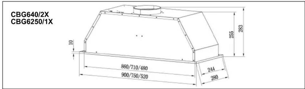 CANDY CBG6251WP - NOTA: - 1