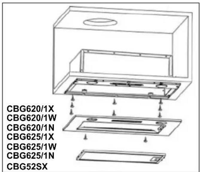 CANDY CBG6251WP - Priprave na namestitev: - 3
