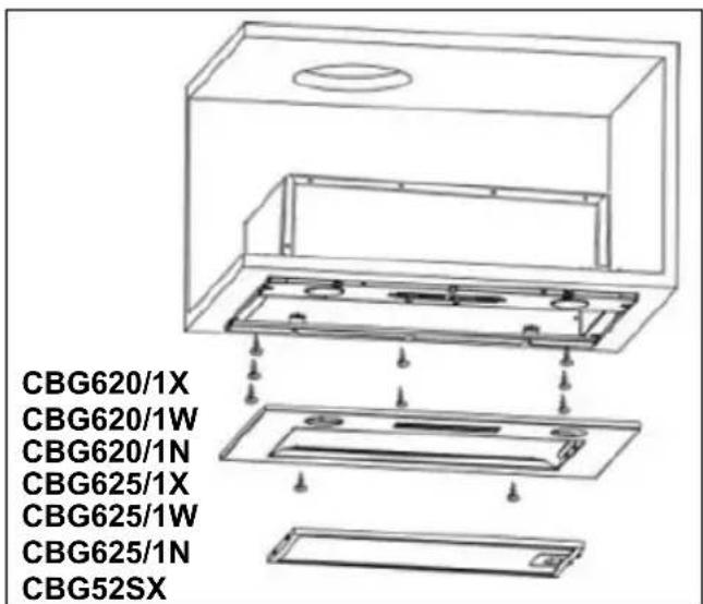 CANDY CBG6251WP - Especificações - 2