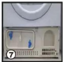 CANDY CSOE C10DGS - To clean the condenser - 7