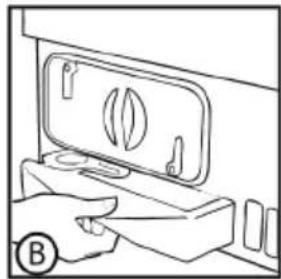 CANDY CSOE C10DGS - To remove the container bottom water drawer \* - 2