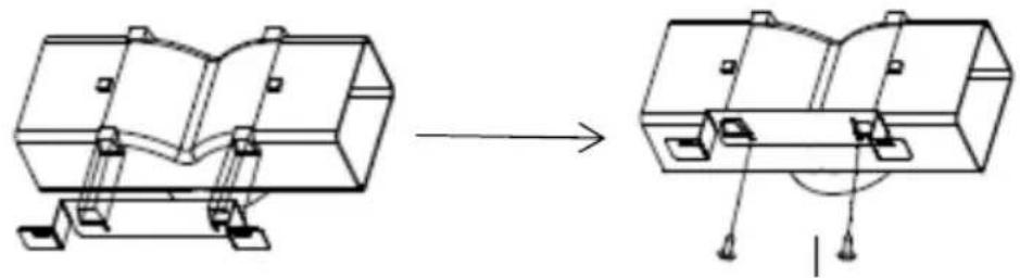 CANDY CTS9CEXWIFI - INSTALLATION(AIRDEFLECTORFORT-SHAPE, CURVEDGLASS, FLAT GLASSMODELS): - 2