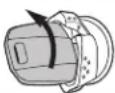 THULE Atlantis 1200 685BXT - UNLOCKING/LOCKING THE BOX / DEVERROUILLAGE/VERROUILAGE DU COFFRE / APERTURA Y CIERRE CON LLAVE DE LA CAJA - 3