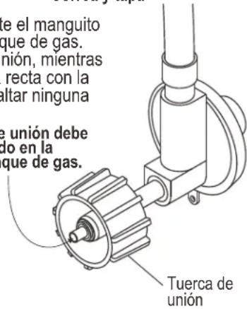 CHAR BROIL Performance 463673519 - Como conectar el regulador al tanque de gas propano - 4