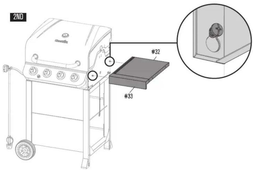 CHAR BROIL Performance 463376519 - ASSEMBLY / ASSEMBLAGE / ASAMBLEA - 3