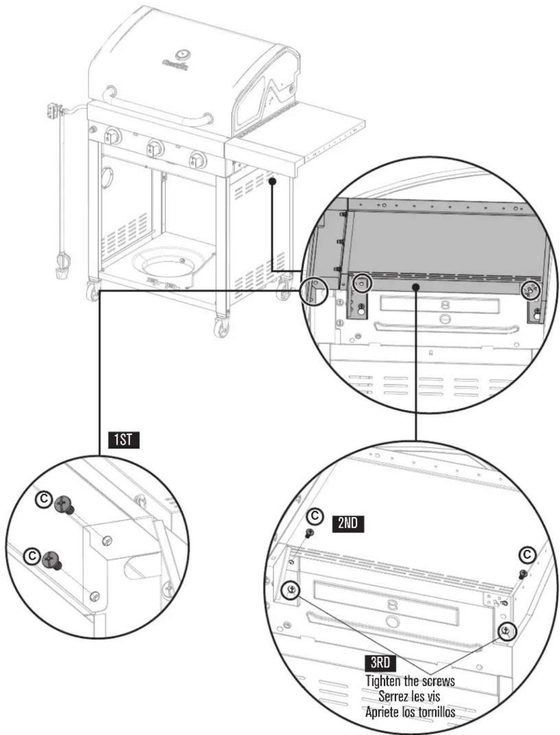 CHAR BROIL Performance 463371719 - ASSEMBLY / ASSEMBLAGE / ASSEMBLEA - 2