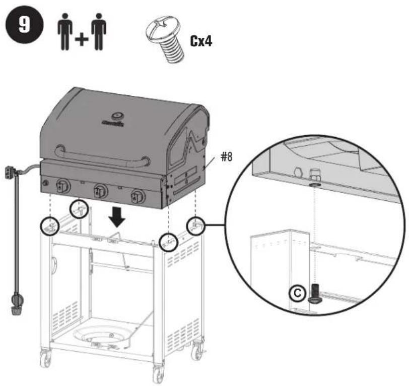 CHAR BROIL Performance 463371719 - ASSEMBLY / ASSEMBLAGE / ASSEMBLEA - 1