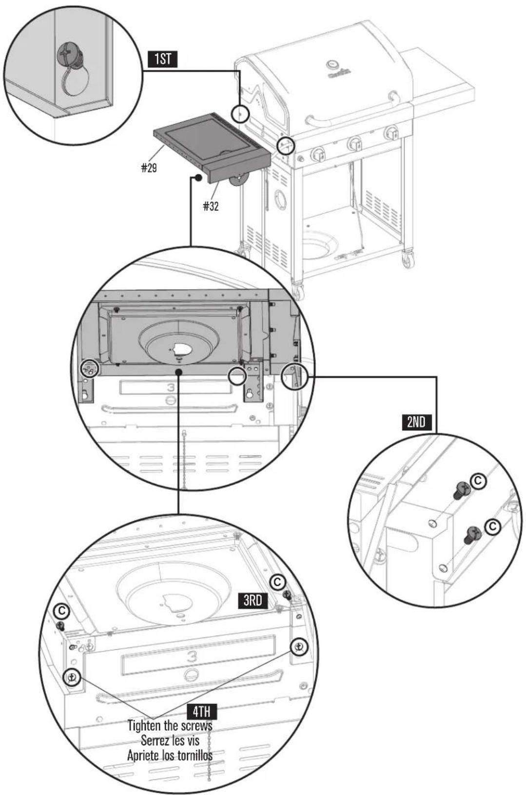 CHAR BROIL Performance 463371719 - ASSEMBLY / ASSEMBLAGE / ASSEMBLEA - 2
