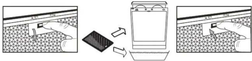 CANDY CMB655XGG - Replacing lamps - 2