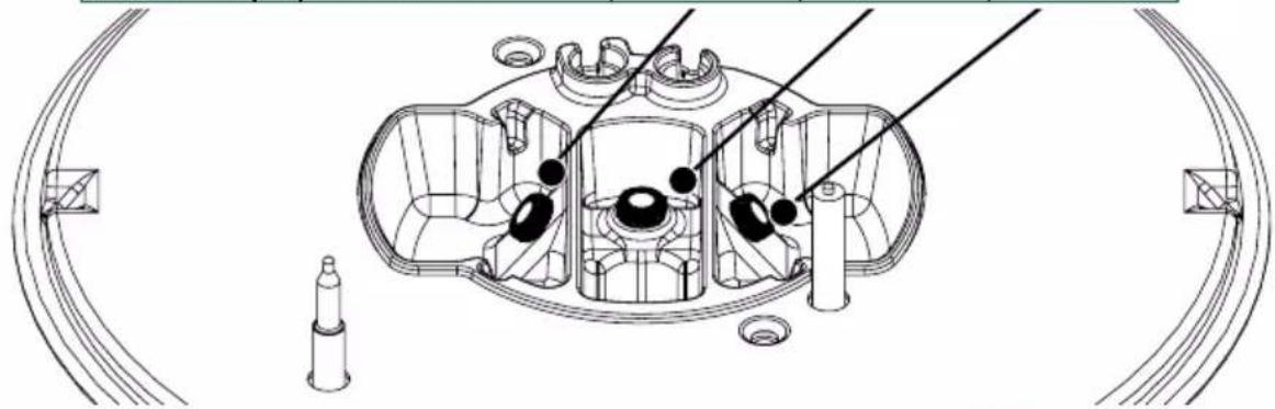 SAUTER SPG9465MB - • Repérage des injecteurs - 8