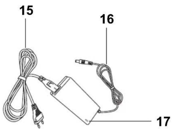 Telestar TROTTY 4400 - Lieste des pieces et de leur contrôle - 2