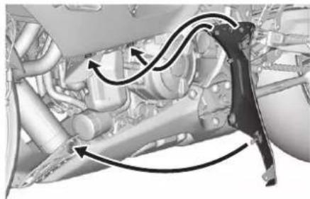 YAMAHA YZFR7 (2022) - Mise en place du carénage - 1