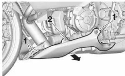 YAMAHA YZFR7 (2022) - Dépose du carénage - 1