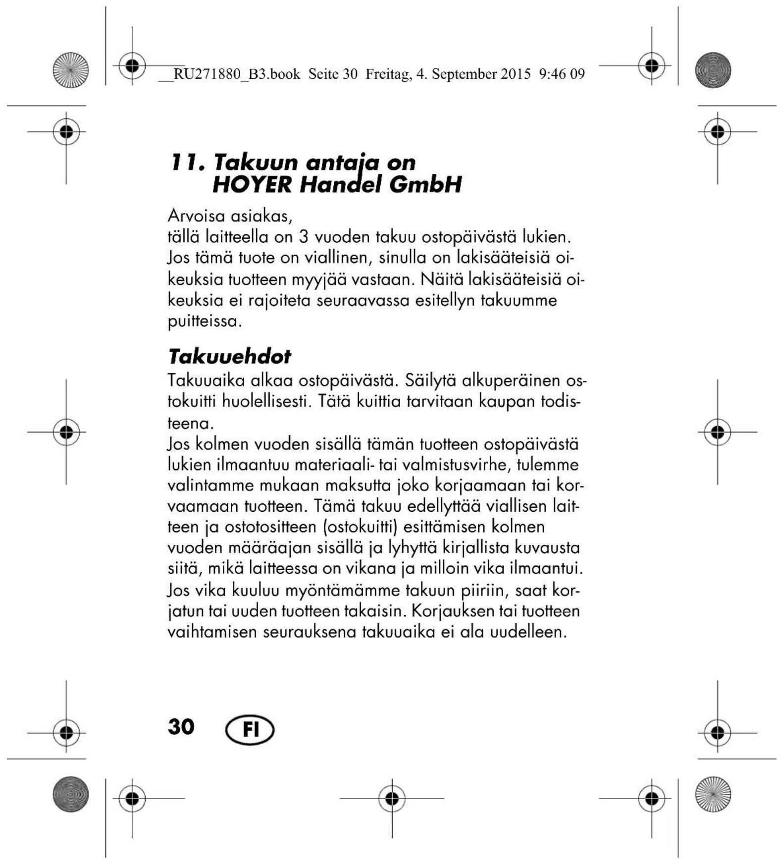 SILVERCREST SKG 2 A1 - Huomautuksia vaatimustenmukaisuusvakuutukseen - 8