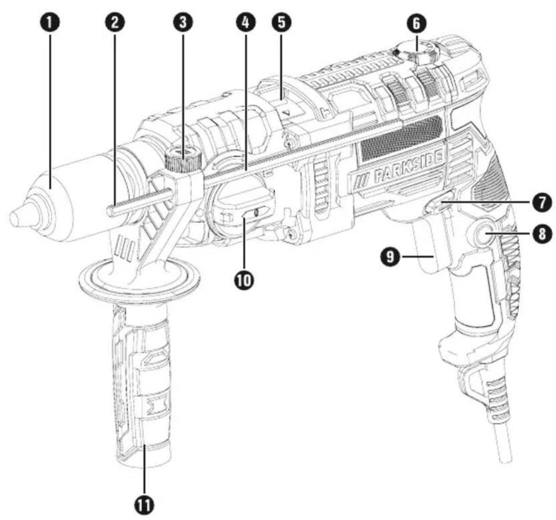 PARKSIDE PSBM 1100 B1 - S1 - 1