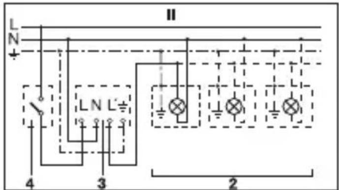 STEINEL IS 2160 ECO - Exemple de connectare - 2
