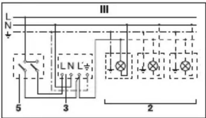 STEINEL IS 2160 ECO - Wiring examples - 3