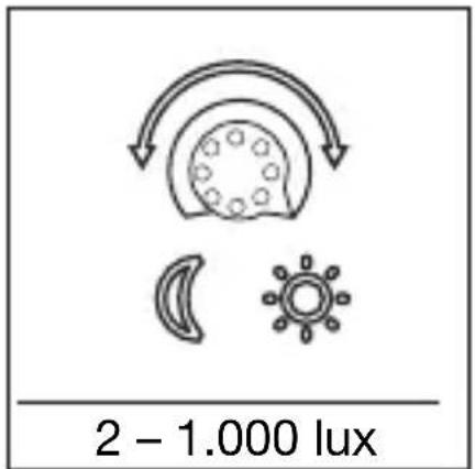 STEINEL IS 2160 ECO - Zakasnitev izklopa (nastavitev casa) - 1