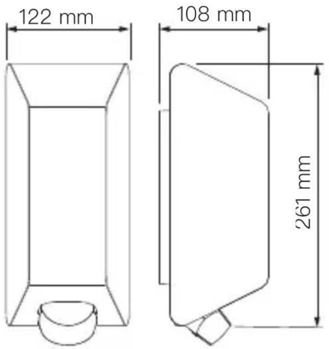 STEINEL L 30 S - L 30 S 产品尺寸 - 1
