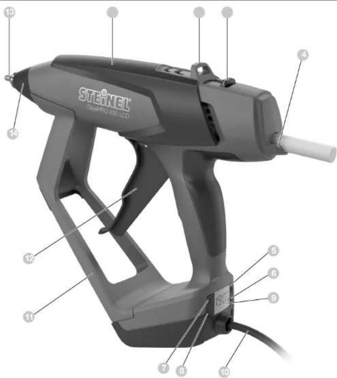 STEINEL GluePRO 400 LCD - Schützen Sie sich vor elektrischem Schlag. - 3
