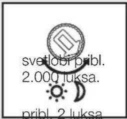 STEINEL L 820 SC - Nastavitev jakosti svetlobe (prag odziva) (samo S) - 1