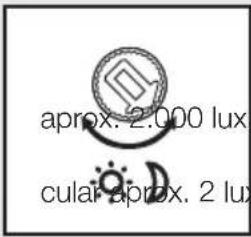 STEINEL L 820 SC - Regulación crepuscular (umbral de respuesta) (solo S) - 1