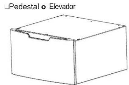 GE GFR0728SNWW - Kit con Pedestal/Elevator GFP1528/GFR0728 - 1