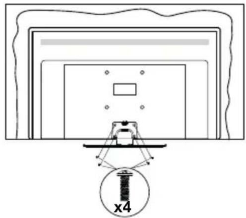 PANASONIC TX65JXW604 - Sehpanın Takılması - 3