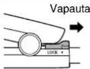 PANASONIC EHHS0E - Vapauta lukituskytkin. - 1
