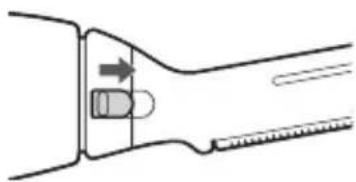 PANASONIC ERRP40 - Befestigen der Klinge - 2