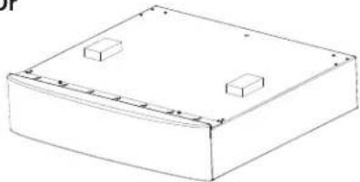 GE GFR0728PNRS - Pedestal/Riser Kit GFP1528/GFR0728 - 4