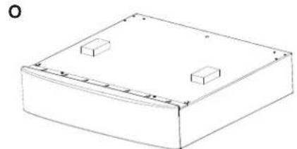 GE GFR0728PNRS - Kit con Pedestal/Elevator GFP1528/GFR0728 - 5