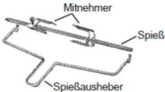 STEBA KB M60 - lla med rotisserie / spett - 1