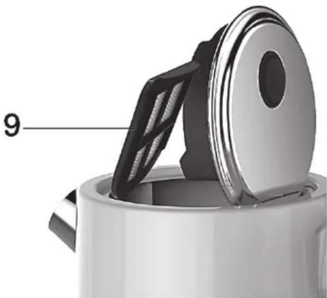 SILVERCREST SWKC 3000 D3 - Nettoyage du filtre anti-calcaire (9) - 1