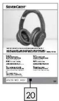 SILVERCREST SBKL 40 B2 - SLÜCHADLÁNOISE CANCELLINGBLUETOOTH® - 3