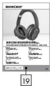 SILVERCREST SBKL 40 B2 - SLÜCHADLÁNOISE CANCELLINGBLUETOOTH® - 4
