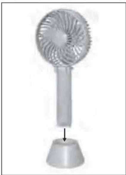 SILVERCREST SVT 3.7 A1 - Mise en place du ventilateur - 1