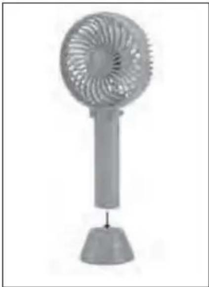 SILVERCREST SVT 3.7 A1 - Ventilator aufstellen - 1