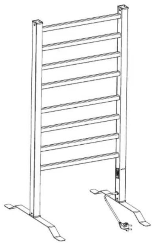 SILVERCREST SHH 150 B2 - Montagezeichnung - Freistehend - 2