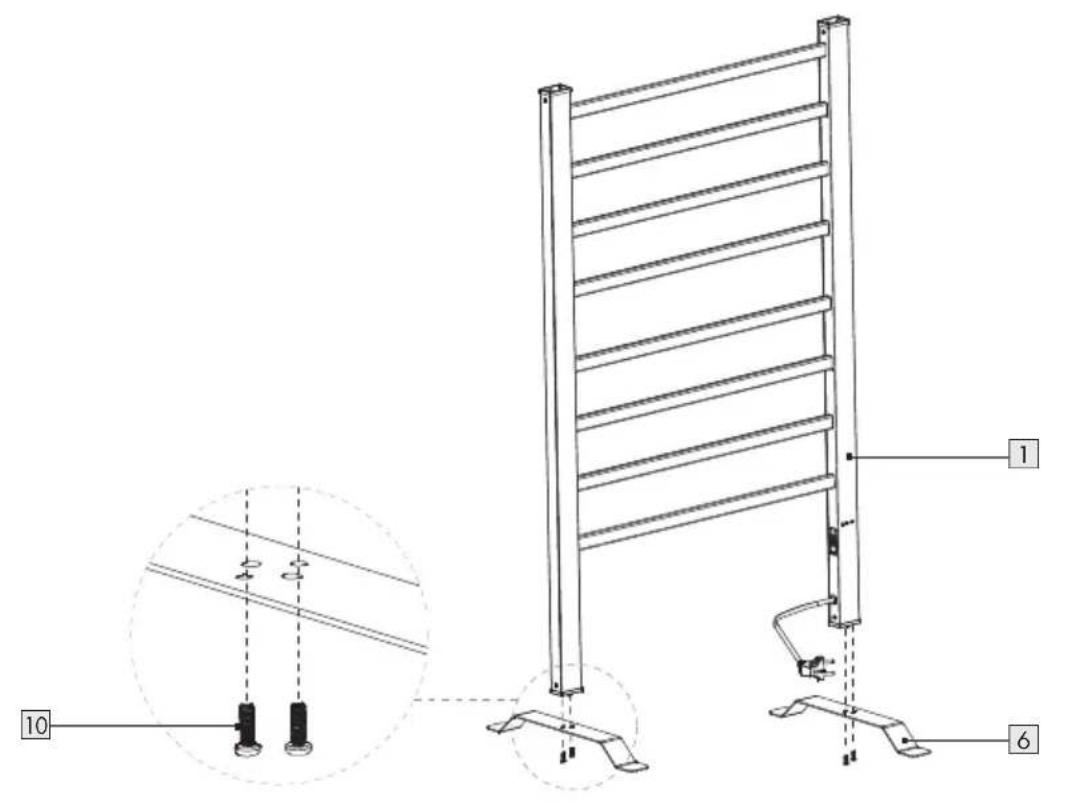 SILVERCREST SHH 150 B2 - Assembly - Free-standing - 1