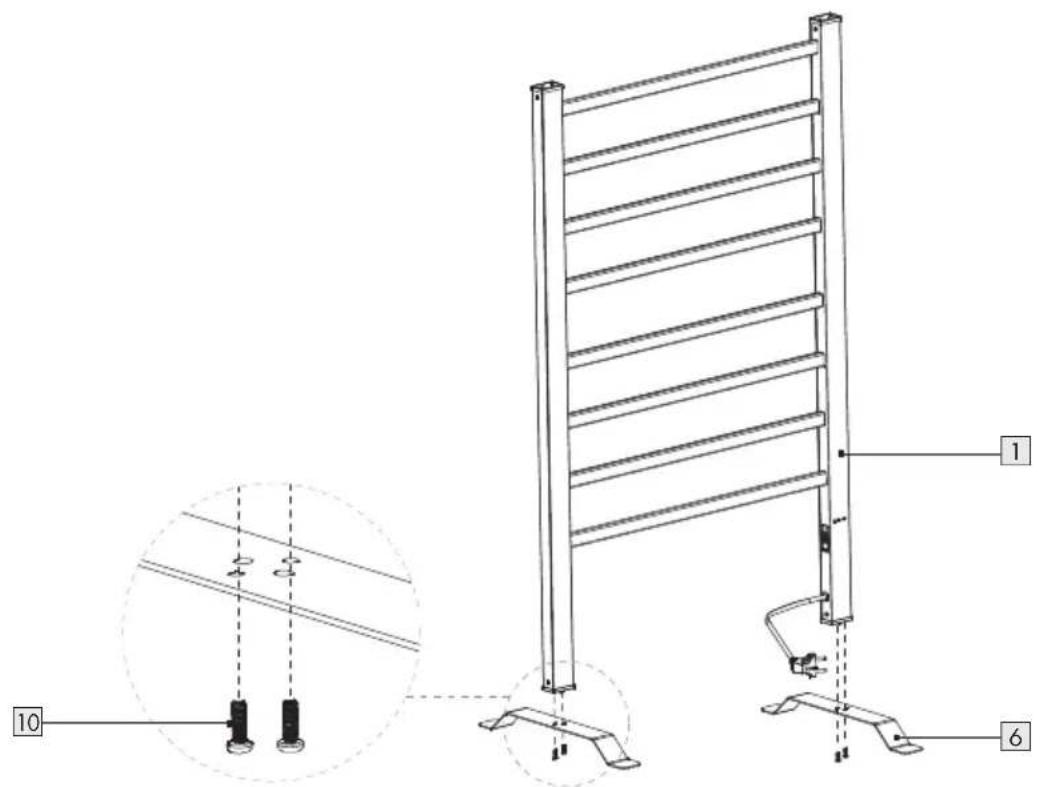 SILVERCREST SHH 150 B2 - - Disegno di montaggio - libera installmente - 1