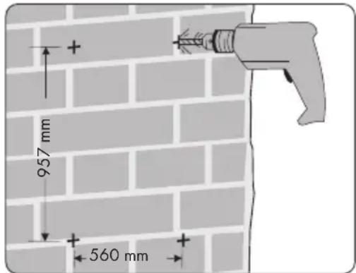 SILVERCREST SHH 150 B2 - Montaje en pared - 1