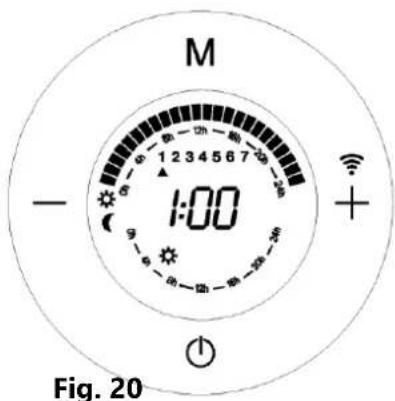 Orbegozo RRE 810 - PROGRAMAÇÃO DO AQUECEDOR: - 5