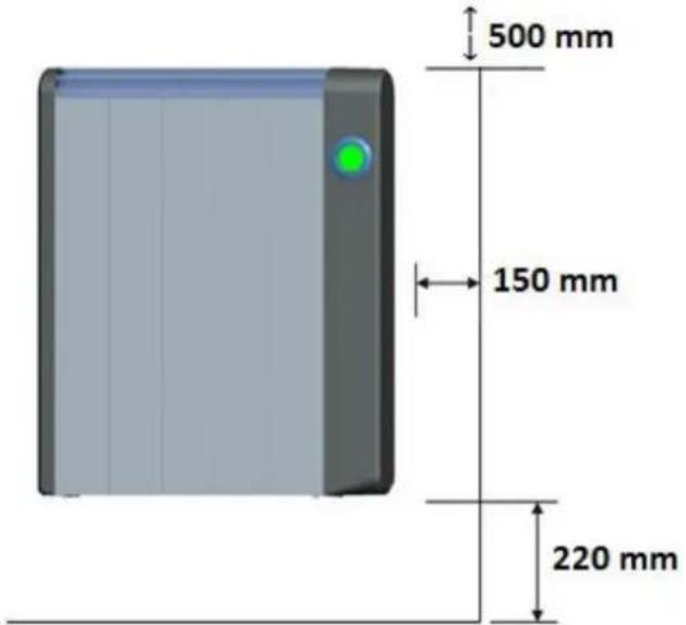 Orbegozo RRE 810 - WALL MOUNTING: - 1