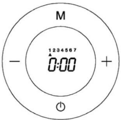 Orbegozo RRE 810 - Cómo programar el día actual de la semana y la hora: - 1