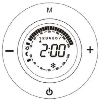 Orbegozo RRE 810 - PROGRAMAÇÃO DO AQUECEDOR: - 8