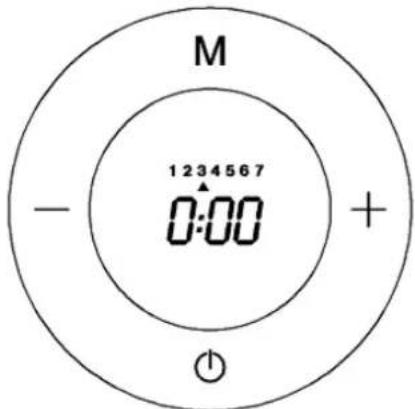Orbegozo RRE 810 - Como programar o dia da semana e a hora atuais: - 2