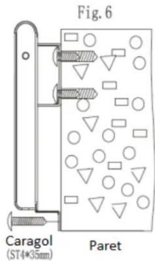 Orbegozo RRE 810 - MUNTATGE DE PARET - 5