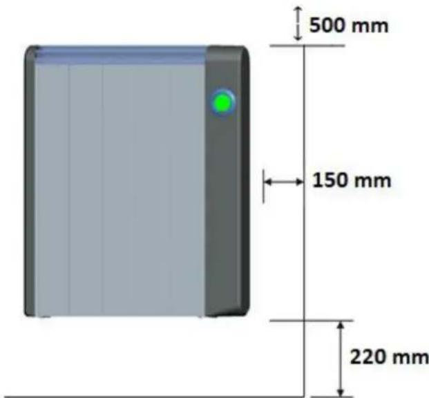 Orbegozo RRE 1010 - MONTAGEM NA PAREDE - 1